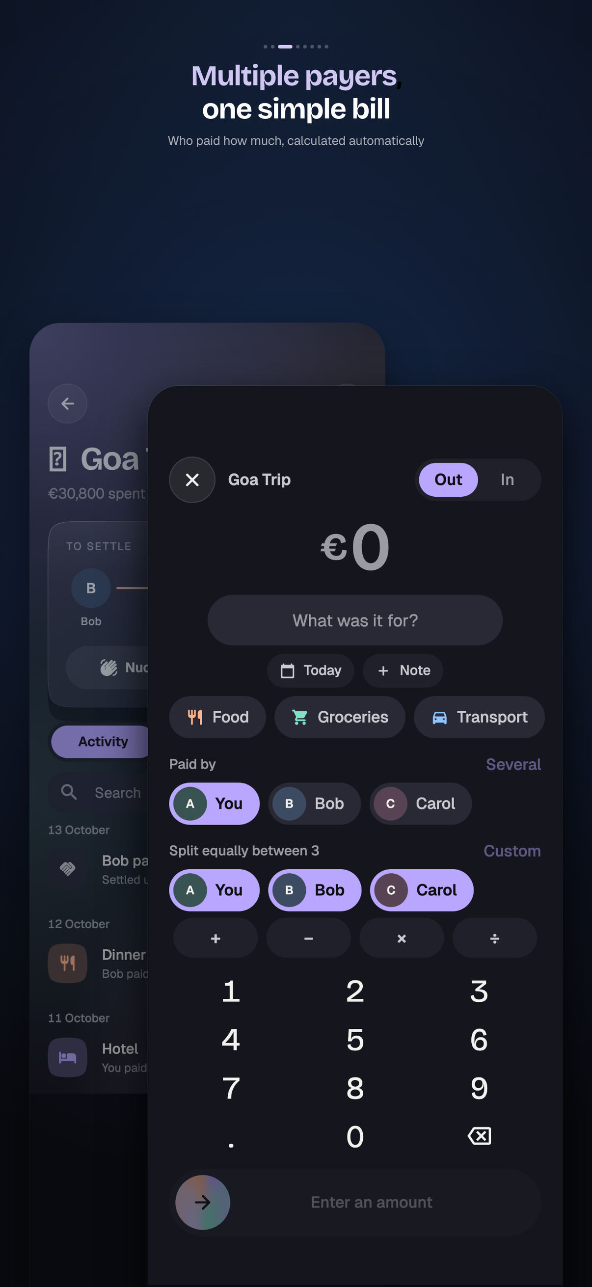 Shared Accounts